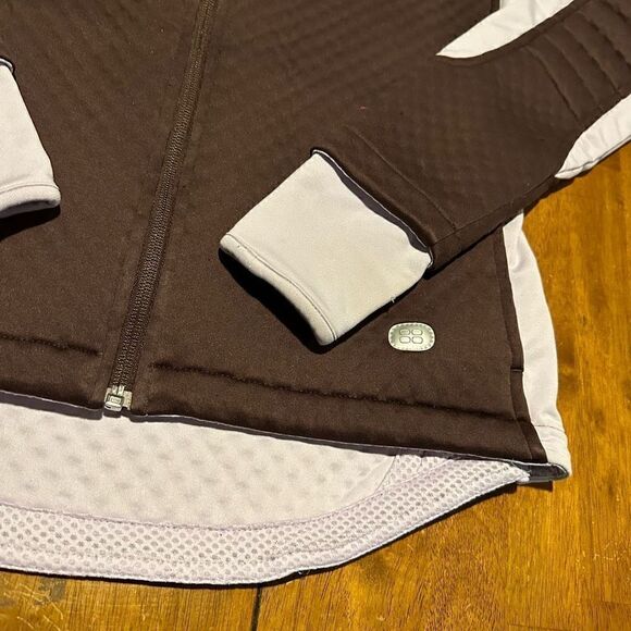 Nike Thermal Shield Womens Quilted Brown and Purple Athletic Jacket Size Medium - Picture 2 of 16